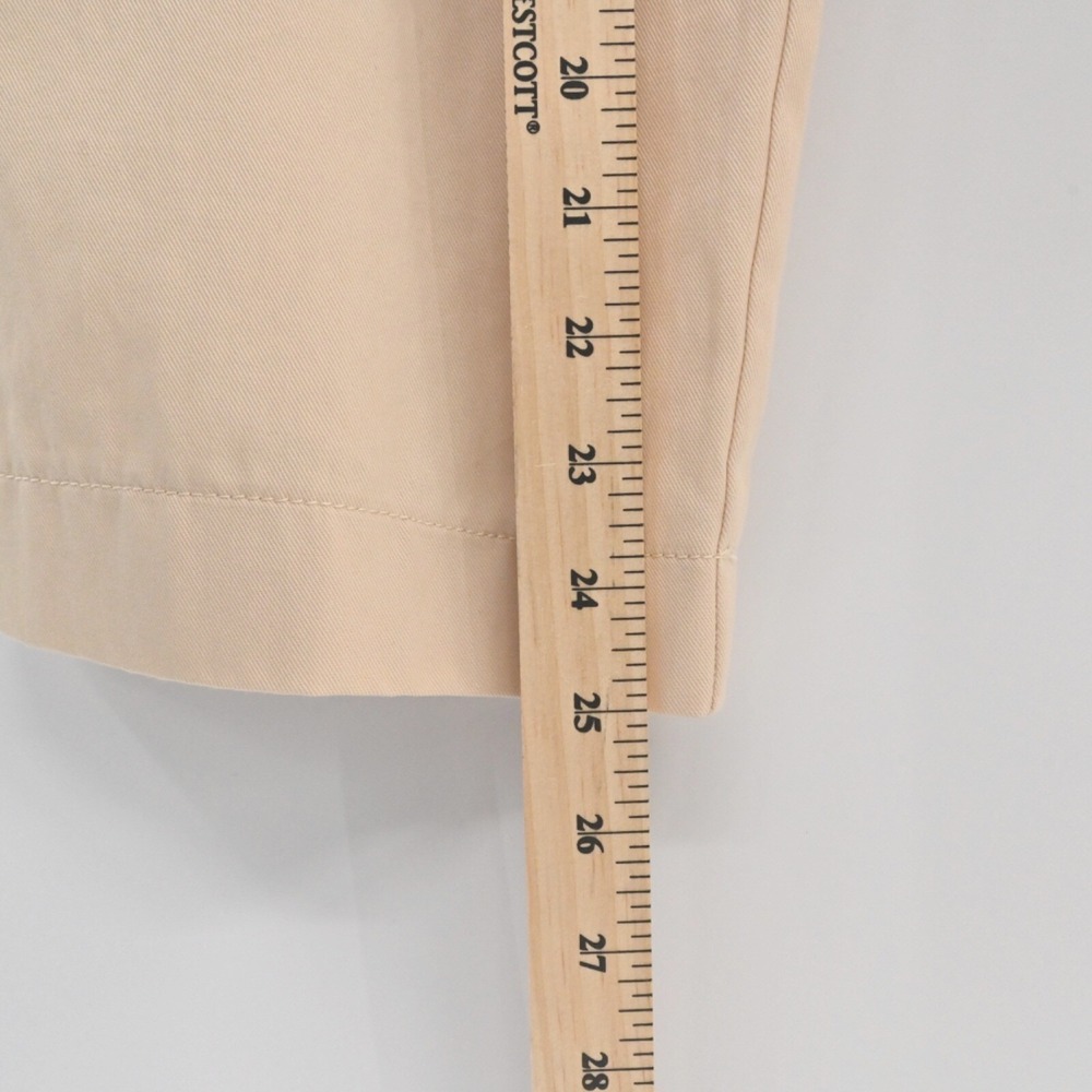 Zara Belted Tapered Pants Womens Size XL Beige Cotton Boho Hippie Paperbag Waist - Picture 5 of 10